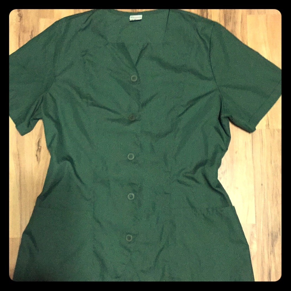 Barco Ladies square neck Scrub Top